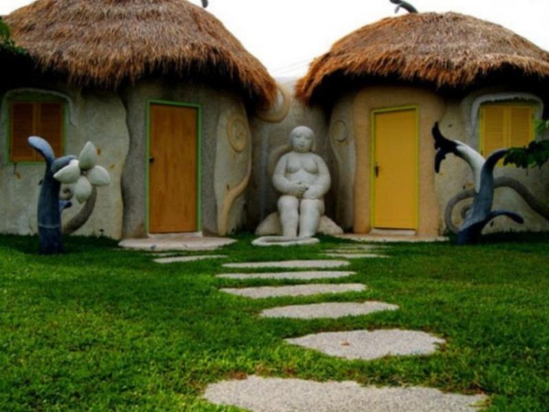 Отель Naidee Sculptured Huts Хуа Хин Экстерьер фото