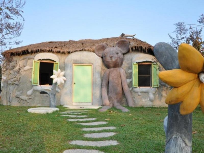 Отель Naidee Sculptured Huts Хуа Хин Экстерьер фото